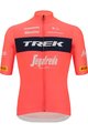 SANTINI Cyklistický dres s krátkym rukávom - TREK SEGAFREDO 2022 FAN LINE - ružová