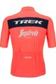 SANTINI Cyklistický dres s krátkym rukávom - TREK SEGAFREDO 2022 FAN LINE - ružová