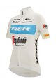 SANTINI Cyklistický dres s krátkym rukávom - TREK SEGAFREDO 2022 LADY FAN LINE - modrá/biela