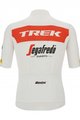SANTINI Cyklistický dres s krátkym rukávom - TREK SEGAFREDO 2022 ORIGINAL - červená/biela