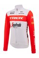 SANTINI Cyklistický dres s dlhým rukávom zimný - TREK SEGAFREDO 2023 WINTER - červená/biela