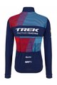 SANTINI Cyklistický dres s dlhým rukávom zimný - TREK 2023 FACTORY RACING WINTER - modrá