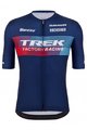 SANTINI Cyklistický dres s krátkym rukávom - TREK 2023 FACTORY RACING - modrá