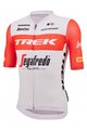 SANTINI Cyklistický dres s krátkym rukávom - TREK SEGAFREDO 2023 ORIGINAL - červená/biela