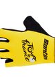 SANTINI Cyklistické rukavice krátkoprsté - TOUR DE FRANCE 2023 - žltá