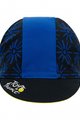 SANTINI Cyklistická čiapka - TOUR DE FRANCE 2023 - modrá/čierna