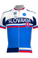 SANTINI Cyklistický dres s krátkym rukávom - TEAM SLOVAKIA PRO'16 - biela/modrá/červená