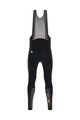 SANTINI Cyklistické nohavice dlhé s trakmi - UCI RAINBOW 2020 - čierna