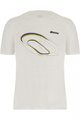 SANTINI Cyklistické tričko s krátkym rukávom - TRACK UCI OFFICIAL - biela