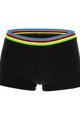 SANTINI Boxerky - UCI RAINBOW - čierna
