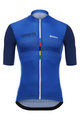 SANTINI Cyklistický dres s krátkym rukávom - DAMA - modrá
