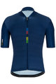 SANTINI Cyklistický dres s krátkym rukávom - UCI RAINBOW CLASSE - modrá