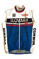 SANTINI Cyklistická vesta - TEAM SLOVAKIA 2016 - biela/modrá