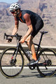 SANTINI Cyklistický dres s krátkym rukávom - ORIGINE  - oranžová/čierna