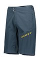 SCOTT Cyklistické nohavice krátke bez trakov - ENDURANCE LS/FIT - modrá