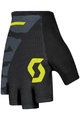 SCOTT Cyklistické rukavice krátkoprsté - ASPECT SPORT GEL SF - žltá/šedá