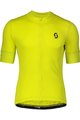 SCOTT Cyklistický dres s krátkym rukávom - ENDURANCE 10 - žltá