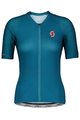SCOTT Cyklistický dres s krátkym rukávom - RC PREMIUM LADY - modrá