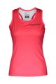 SCOTT Cyklistický dres bez rukávov - ENDURANCE LADY - ružová/šedá