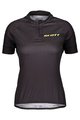 SCOTT Cyklistický dres s krátkym rukávom - ENDURANCE 30 LADY - čierna