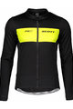 SCOTT Cyklistická zateplená bunda - RC WARM HYBRID WB - žltá/čierna