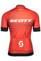 SCOTT Cyklistický dres s krátkym rukávom - RC PRO 2020 - čierna/červená/biela