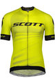 SCOTT Cyklistický dres s krátkym rukávom - RC PRO 2020 - žltá/čierna