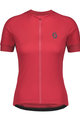 SCOTT Cyklistický dres s krátkym rukávom - ENDURANCE 10 LADY - ružová