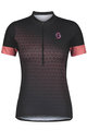 SCOTT Cyklistický dres s krátkym rukávom - GRAVEL CONTESSA LADY - čierna/fialová