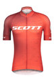 SCOTT Cyklistický krátky dres a krátke nohavice - RC PRO 2021 - červená/čierna