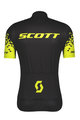 SCOTT Cyklistický krátky dres a krátke nohavice - RC TEAM 10 - čierna/žltá