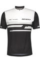 SCOTT Cyklistický dres s krátkym rukávom - RC TEAM 20 MTB - biela/čierna
