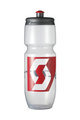 SCOTT Cyklistická fľaša na vodu - CORPORATE G3 700 ml - transparentná/červená