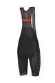 SCOTT Cyklistický krátky dres a krátke nohavice - RC TEAM 10 - šedá/čierna/červená