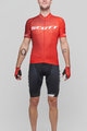 SCOTT Cyklistický krátky dres a krátke nohavice - RC PRO 2021 - červená/čierna