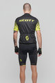 SCOTT Cyklistický krátky dres a krátke nohavice - RC TEAM 10 - čierna/žltá