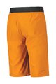 SCOTT Cyklistické nohavice krátke bez trakov - TRAIL VERTIC - oranžová