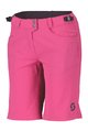 SCOTT Cyklistický krátky dres a krátke nohavice - TRAIL VERTIC LADY - fialová/ružová