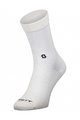 SCOTT Cyklistické ponožky klasické - PERFO SRAM CREW - biela