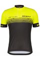 SCOTT Cyklistický krátky dres a krátke nohavice - RC TEAM 20 SS - žltá/čierna/šedá