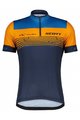 SCOTT Cyklistický dres s krátkym rukávom - RC TEAM 20 SS - modrá/oranžová