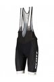 SCOTT Cyklistické nohavice krátke s trakmi - RC TEAM ++ 2022 - biela/čierna