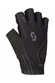 SCOTT Cyklistické rukavice krátkoprsté - RC TEAM LF 2022 - šedá/čierna