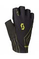 SCOTT Cyklistické rukavice krátkoprsté - RC TEAM LF 2022 - žltá/čierna