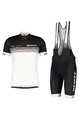 SCOTT Cyklistický krátky dres a krátke nohavice - RC TEAM 20 SS - biela/čierna