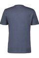 SCOTT Cyklistické tričko s krátkym rukávom - ICON SS - modrá