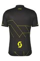SCOTT Cyklistický dres s krátkym rukávom - TEAM 20 - čierna