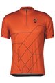SCOTT Cyklistický dres s krátkym rukávom - TEAM 20 - oranžová