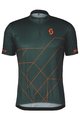 SCOTT Cyklistický dres s krátkym rukávom - TEAM 20 - zelená