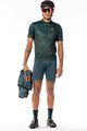 SCOTT Cyklistický dres s krátkym rukávom - RC TEAM 20 SS - zelená/oranžová